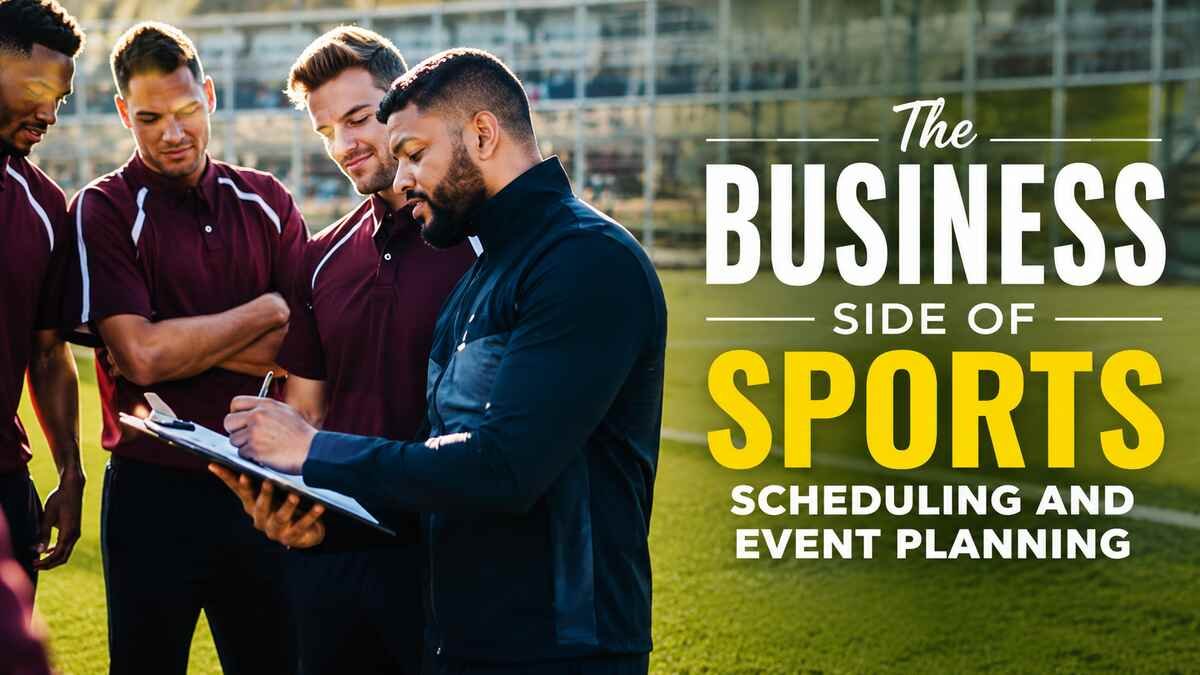 The Business Side of Sports Scheduling and Event Planning