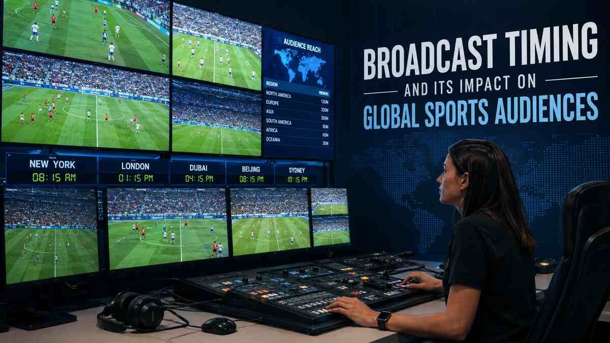 Broadcast Timing and Its Impact on Global Sports Audiences