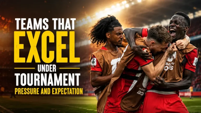 Teams That Excel Under Tournament Pressure