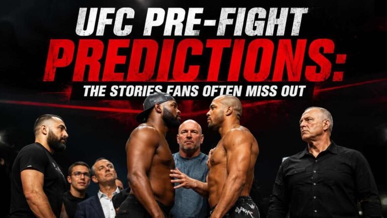 UFC Pre-Fight Predictions