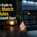 Best Ways to Check Match Schedules Before Kickoff Starts