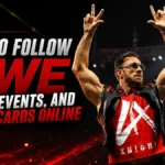 How to Follow WWE Shows
