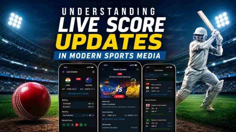Understanding Live Score Updates in Modern Sports Media