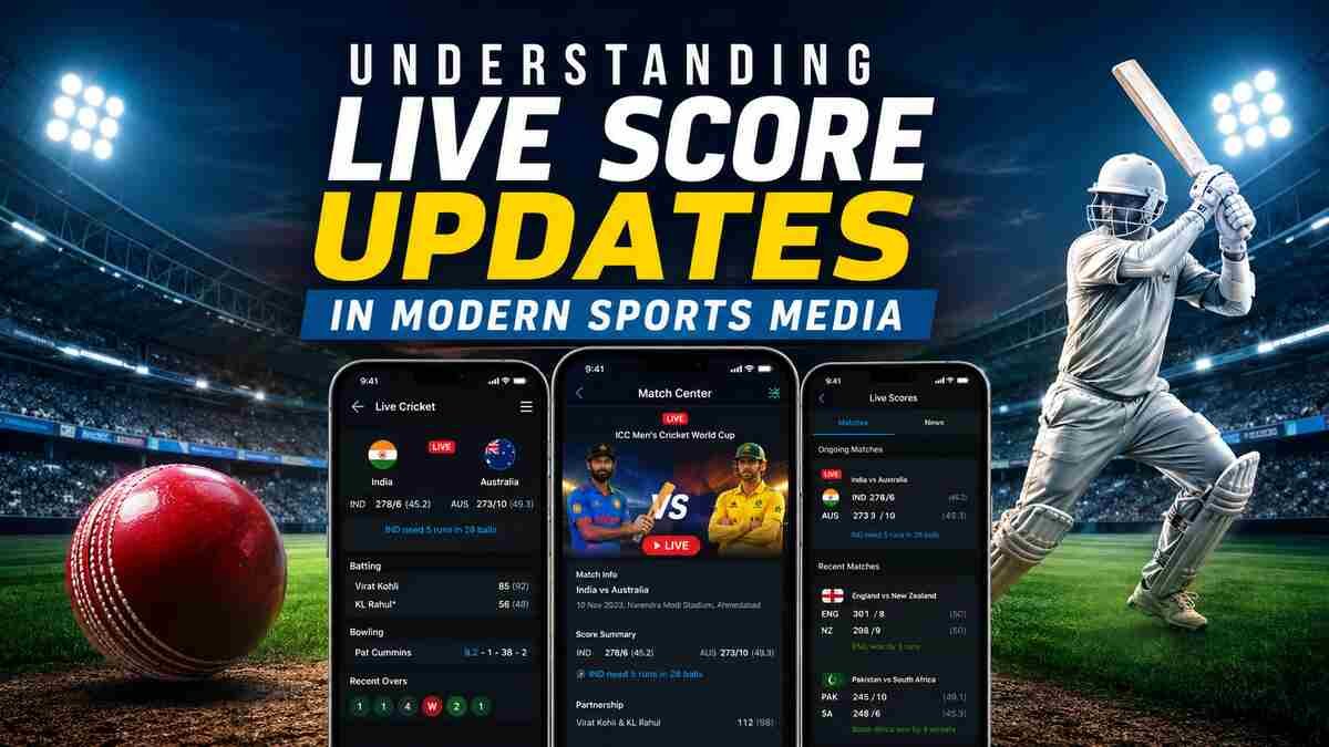 Understanding Live Score Updates in Modern Sports Media