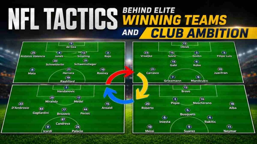 NFL Tactics Behind Elite Winning Teams and Club Ambition