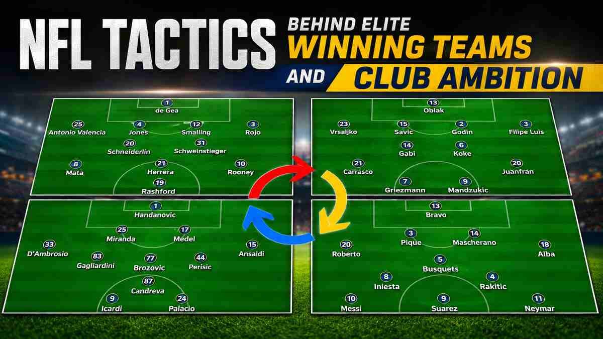 NFL Tactics Behind Elite Winning Teams and Club Ambition