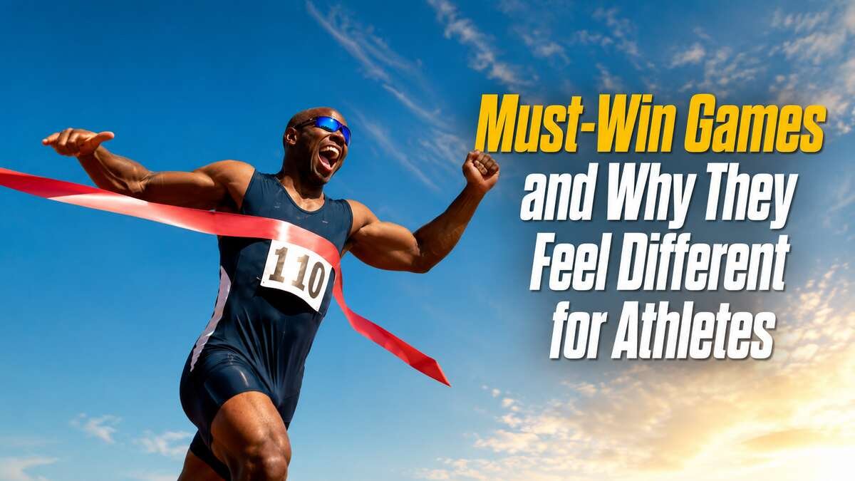 Must-Win Games and Why They Feel Different for Athletes