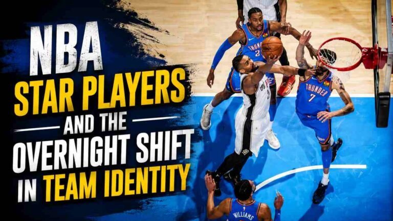 NBA Star Players and the Overnight Shift in Team Identity