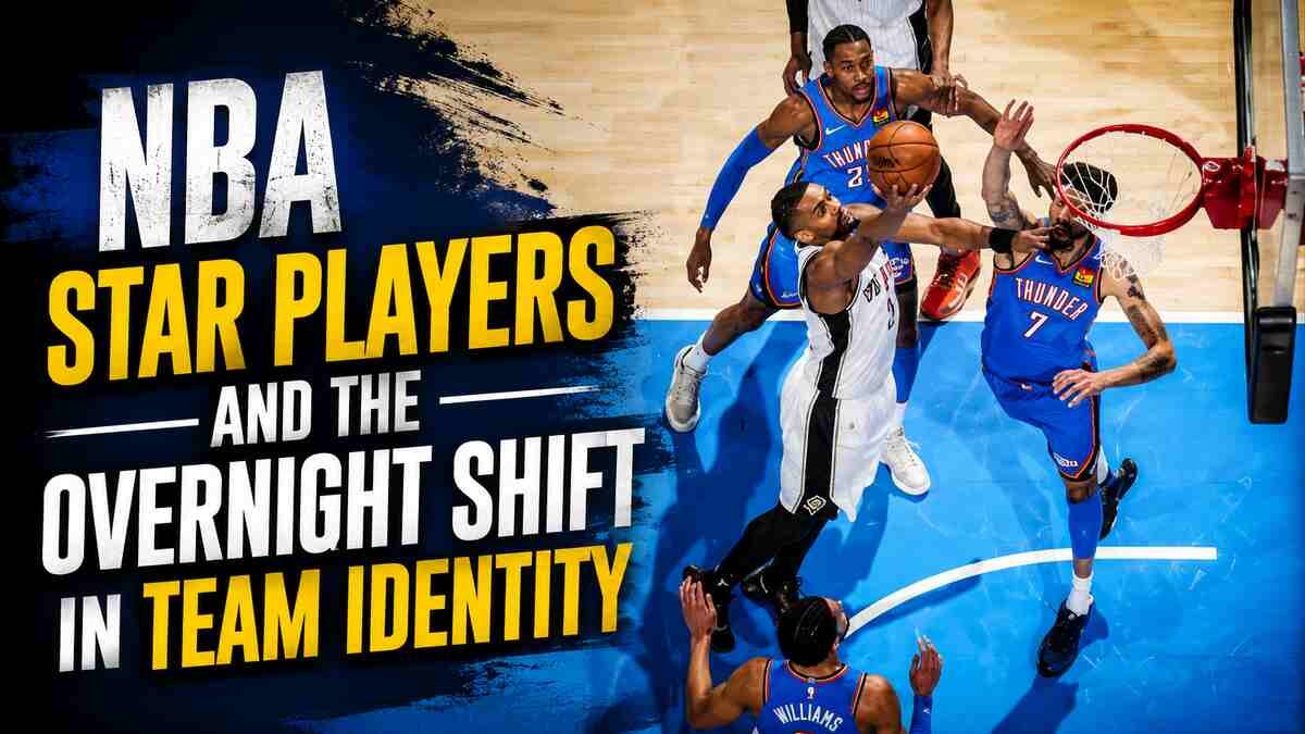 NBA Star Players and the Overnight Shift in Team Identity